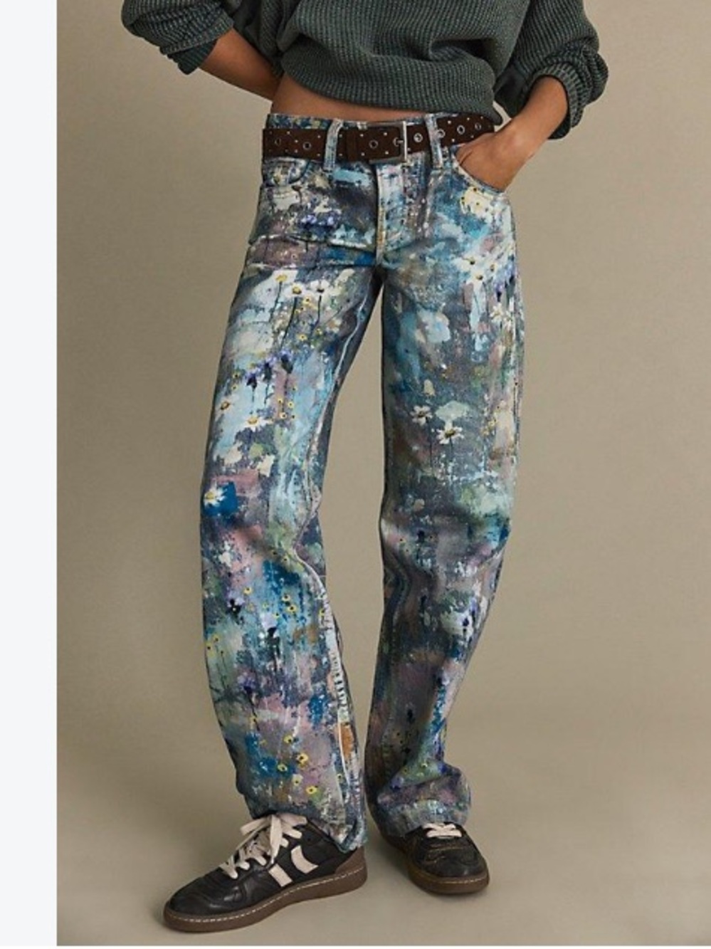 NWT Free People We The Free Tennessee Low-Rise Illusions Jeans size 29